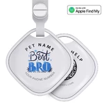 AirPaw Bro Dog Tracker QR Code — Include AirTag Chip (Apple Find My)