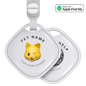 Купить Sleepets Cat Dog Tag Tracker QR Code - Works with Apple Find My