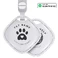 AirPaw Paw Dog Tracker QR Code — Include AirTag Chip (Apple Find My)  - 1