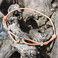 Sleepets Glow-in Dark Separate Collar for Pet Tag Orange M 12-20" (30-50 cm) - 4